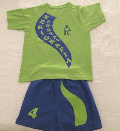 Serigrafia Portal sponsor of soccer and basketball teams of the FEDAC school in Sant Andreu.